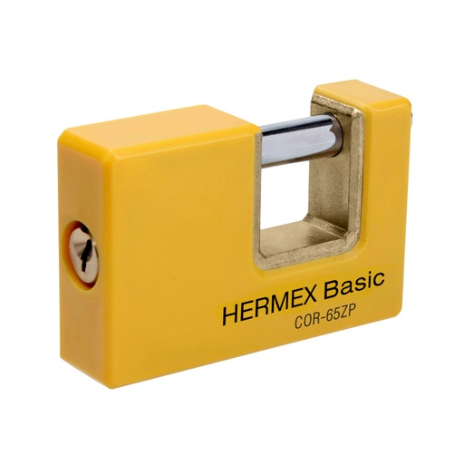 [22514] Candado antipalanca 65 mm cuerpo metálico, HERMEX BASIC COR-65ZP