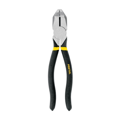 [22606] Pinza para electricista 8' uso rudo, mango de PVC, Pretul 218-P