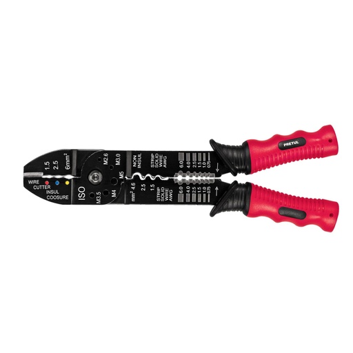 [22710] Pinza 9' pela cables, 18 a 10 AWG, PRETUL PE-CA-9P