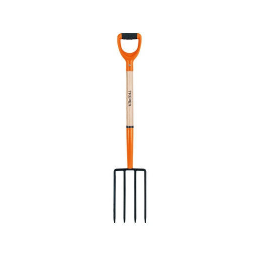 [101540] Bieldo para jardín, 4 dientes cuadrados, mgo 29', puño 'Y' BJ-4PC