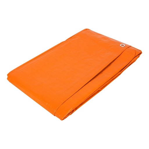 [23758] Lona de polietileno 4 x 5 m, naranja, 110 g/m2, PRETUL LP-45N