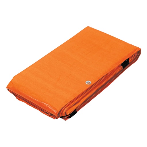 [23760] Lona de polietileno 5 x 6 m, naranja, 110 g/m2, PRETUL LP-56N