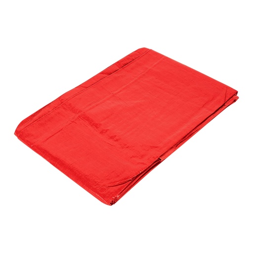 [23765] Lona de polietileno 3 x 4 m, roja, 110 g/m2, PRETUL LP-34R
