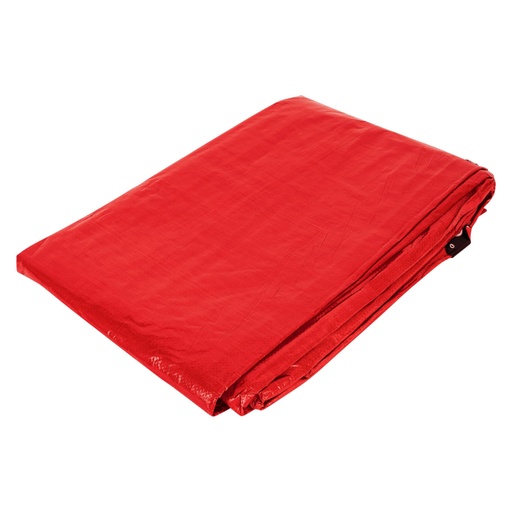 [23767] Lona de polietileno 4 x 6 m, roja, 110 g/m2, PRETUL LP-46R