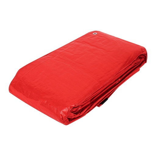 [23769] Lona de polietileno 6 x 12 m, roja, 110 g/m2, PRETUL LP-612R