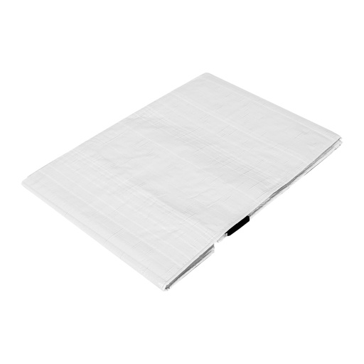[23770] Lona de polietileno 2 x 3 m, blanca, 110 g/m2, PRETUl LP-23B