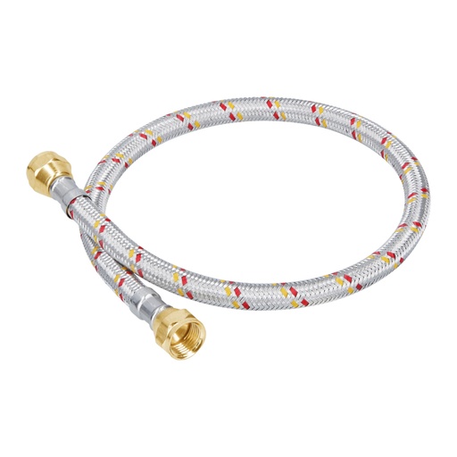 [24060] Manguera para gas, aluminio, 3/8', 60 cm, Foset Basic FGA-06P