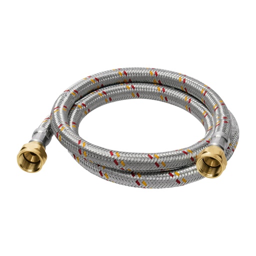 [24061] Manguera para gas, aluminio, 3/8', 100 cm, Foset Basic FGA-10P