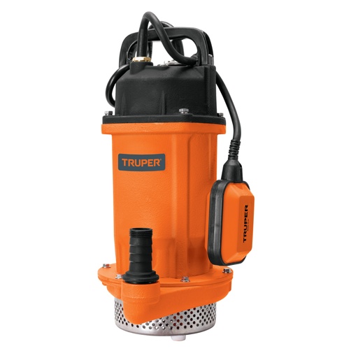 [100171] Bomba sumergible hierro fundido, agua limpia, 1 HP, TRUPER BOS-1LH