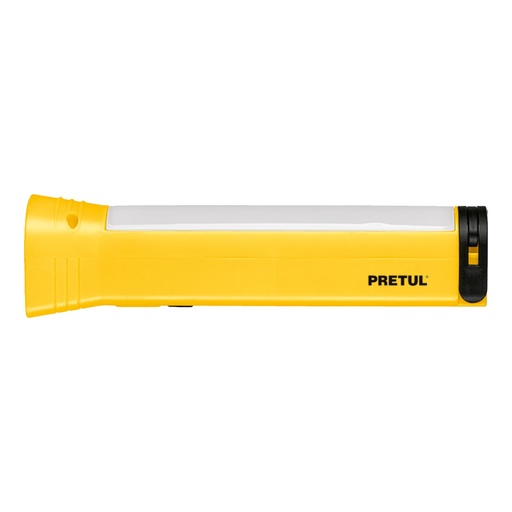 [26070] Linterna plástica de LED, 100 lm, recargable, PRETUL LIRE-200P