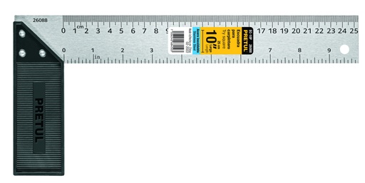 [26088] Escuadra 10' para carpintero, Pretul EC-10P