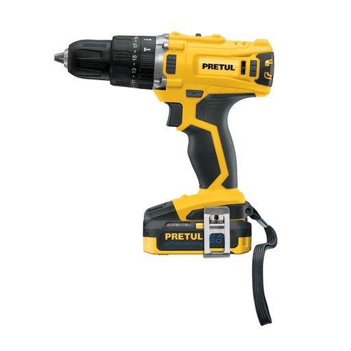 [26117] Rotomartillo 1/2', 20V, 1 batería 2Ah, PRETUL ROTI-20P2