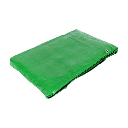 [26150] Lona de polietileno 6 x 9 m, verde, 110 g/m2, PRETUL LP-69V