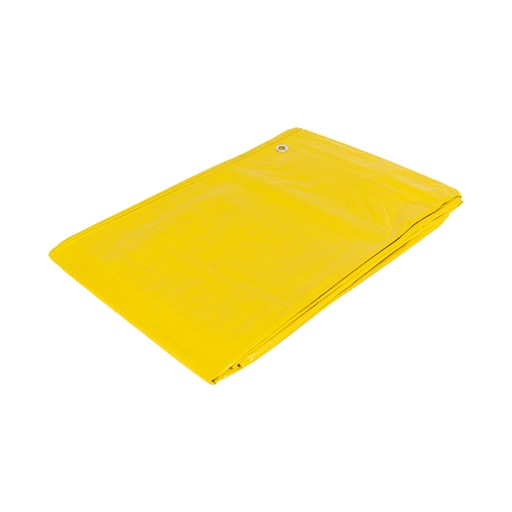 [26160] Lona de polietileno 3 x 5 m, amarilla, 110 g/m2, PRETUL LP-35A
