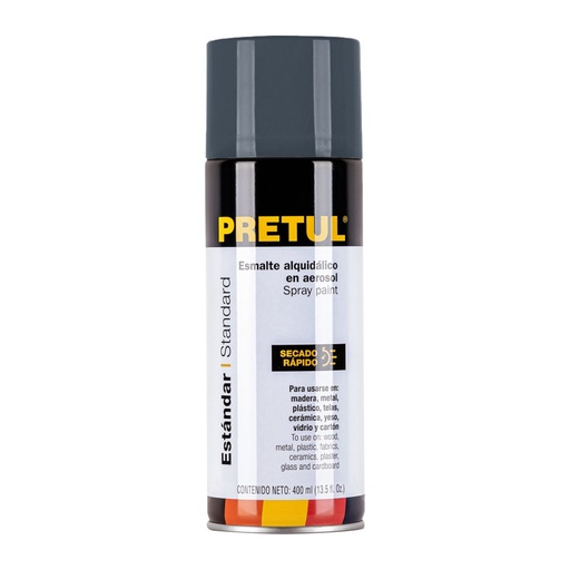 [27002] Pintura en aerosol, gris primario, 400ml,Pretul PAP-GR-P