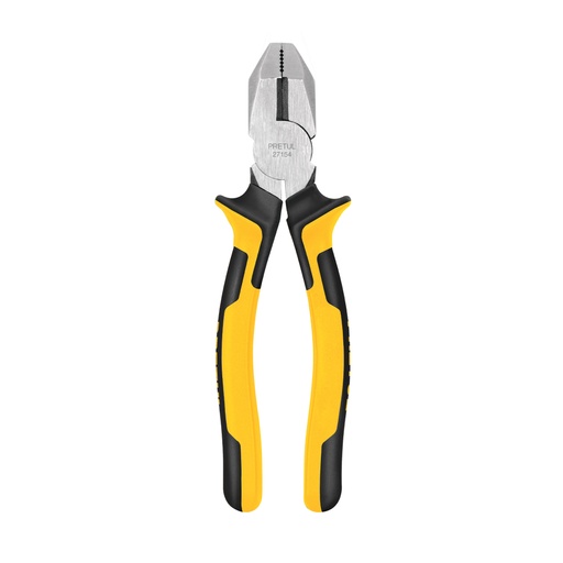 [27154] Pinza p/electricista 8' uso rudo, Comfort Grip, Pretul 218-PX
