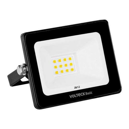 [28089] Reflector ultra delgado LED 10 W luz cálida, Volteck Basic REF-400LC