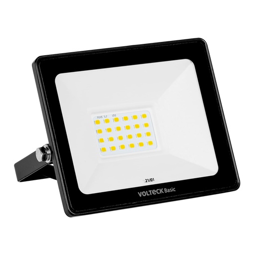 [28090] Reflector ultra delgado LED 20 W luz cálida, Volteck Basic REF-401LC