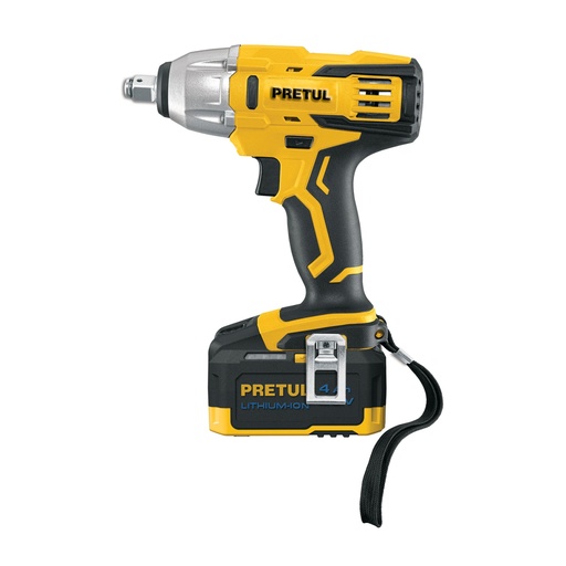 [28268] Llave de impacto 1/2', 20V, 155 lb/ft, 1 batería 4Ah, PRETUL LIMI-20P