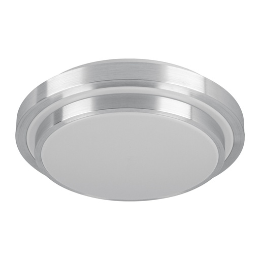 [29008] Luminario LED 22W plafón decorativo metálico, luz día, BASIC PLA-704L