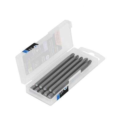 [101813] Estuche con 5 puntas de cruz PH3 largo 4', Truper Expert PUDE-1403