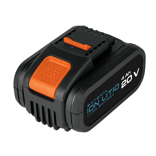 [101822] Batería ion litio, 20V, 4 Ah, TRUPER PRO BAT-20A4