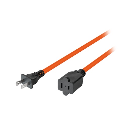 [40190] Extensión eléctrica uso rudo 10 m 2x16 AWG para 1 clavija ER-10X16S