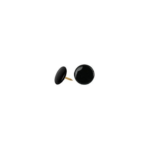 [41251] Caja con 100 chinches negras, FIERO CHI-100N