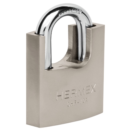 [43003] Candado de hierro 70 mm con coraza, llave anti-ganzúa CHR-70A