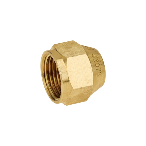 [43073] Tuerca cónica reducida de latón 1/2' x 3/8', Foset CLG-985