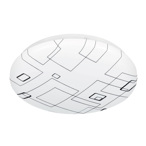 [43176] Luminario LED 8W plafón decorativo cuadros luz de día, BASIC PLA-501L