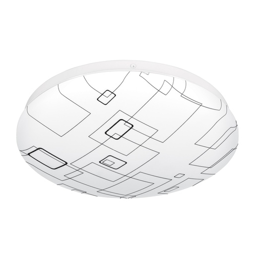 [43177] Luminario LED 15W plafón decorativo cuadros luz de día,BASIC PLA-502L
