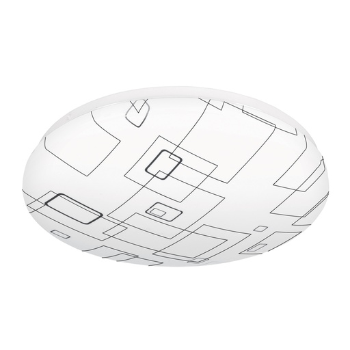 [43178] Luminario LED 18W plafón decorativo cuadros luz de día,BASIC PLA-503L