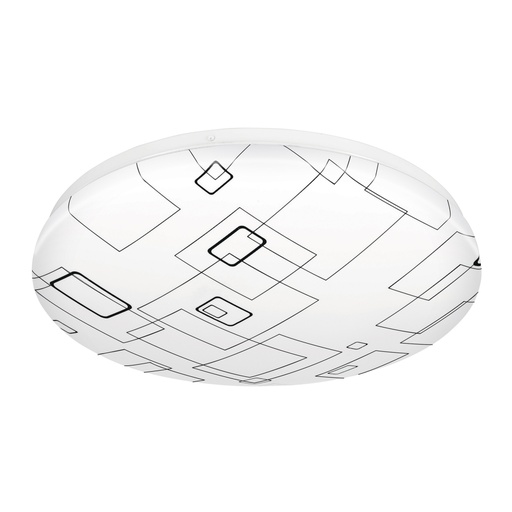 [43179] Luminario LED 22W plafón decorativo cuadros luz de día,BASIC PLA-504L