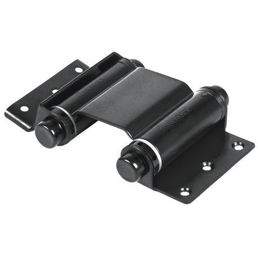 [43184] Bisagra de doble acción 3' acero negro, HERMEX BID-306