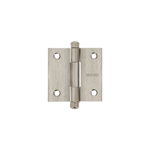 [43220] Bisagra cuadrada 2' acero inox, cabeza redonda, HERMEX BC-204R