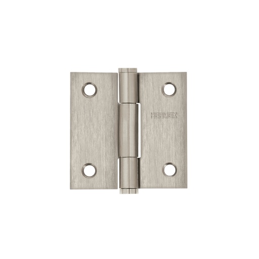[43225] Bisagra cuadrada 2' acero inox, cabeza plana, HERMEX BC-204P