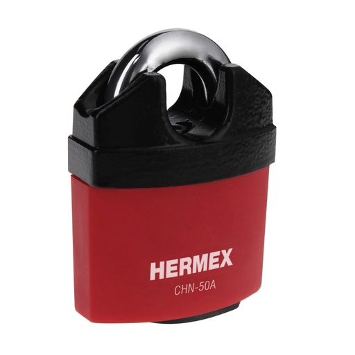 [43340] Candado de hierro 50 mm gancho protegido, llave anti-ganzúa CHN-50A