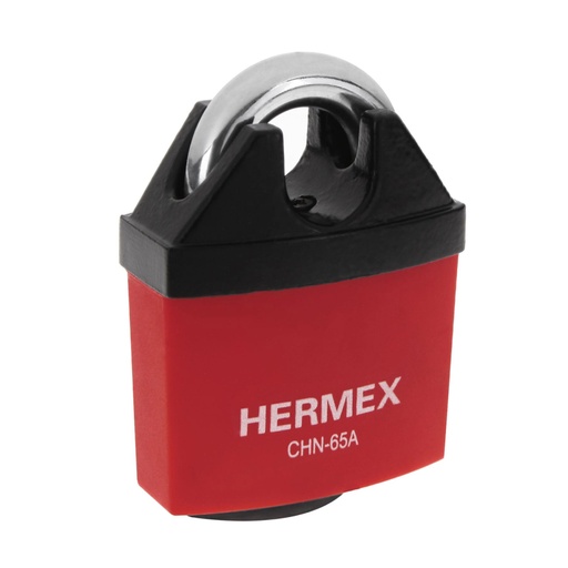 [43341] Candado de hierro 65 mm gancho protegido, llave anti-ganzúa CHN-65A