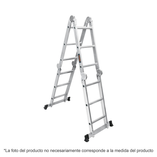 [101906] Escalera multiposición 16 peldaños, Tipo I, Truper ESMU-116