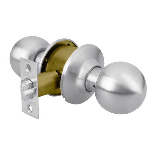 [43463] Cerradura tipo esfera para entrada, cromo mate, HERMEX CEPO-31E