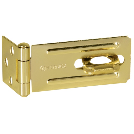 [43740] Portacandado de acero latonado 3-1/4', HERMEX POCL-325