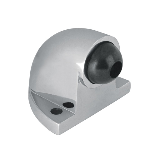 [43772] Tope tipo codo para puerta, acabado cromo HERMEX TOCO-3