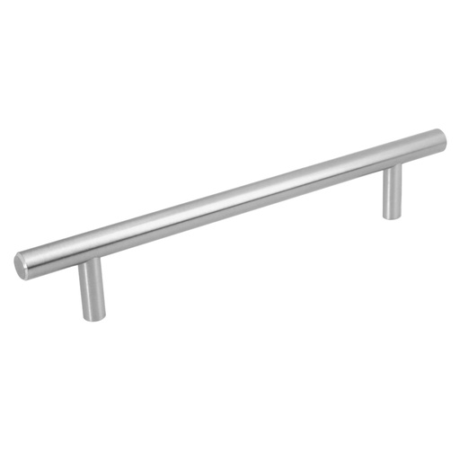 [43870] Jaladera de acero, 160mm, línea Cilindro, níquel, HERMEX JAL-0313
