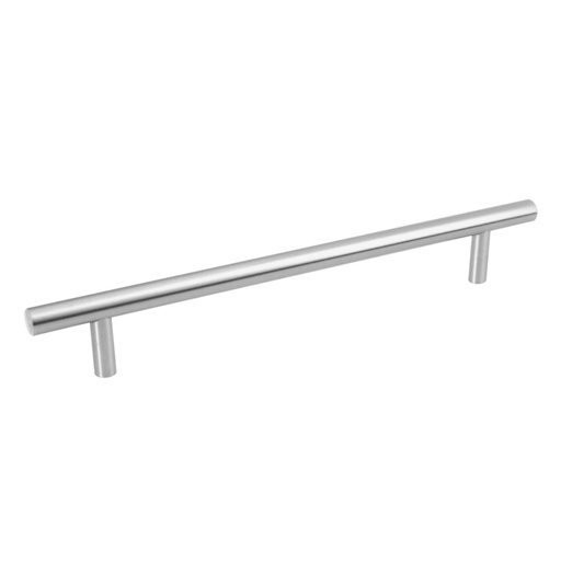 [43871] Jaladera de acero, 192mm, línea Cilindro, níquel, HERMEX JAL-0314