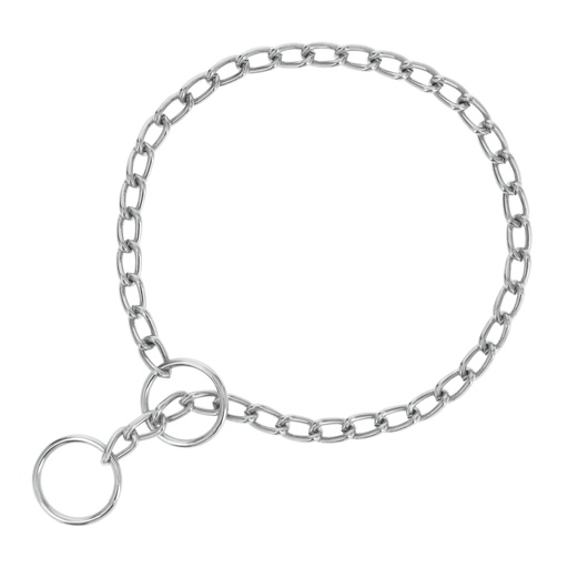 [44290] Collar de entrenamiento para perro, 45 cm, eslabón 2.5 mm CACA-25
