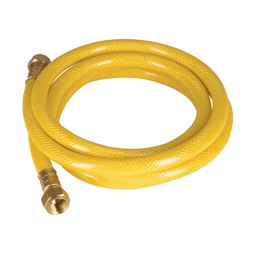 [45011] Manguera para gas, PVC amarilla, 3/8' flare, 2 m, FOSET MGA-20