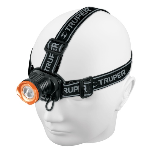 [102129] Linterna de minero LED 80 lm, recargable, TRUPER EXPERT LI-CA-80R