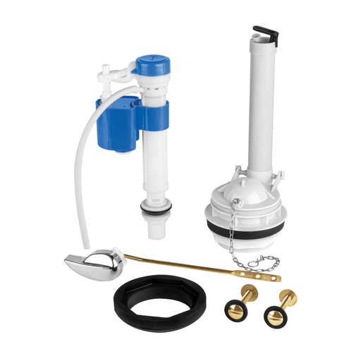 [45309] Jgo de reparación p/WC, c/válv ajuste y tornillos metálicos VW-059