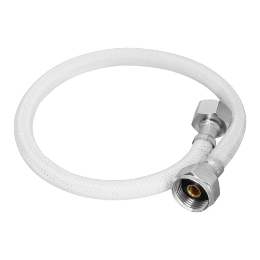 [45314] Manguera p/WC, vinilo blanco, 1/2' x 7/8', 50 cm FWC-50B